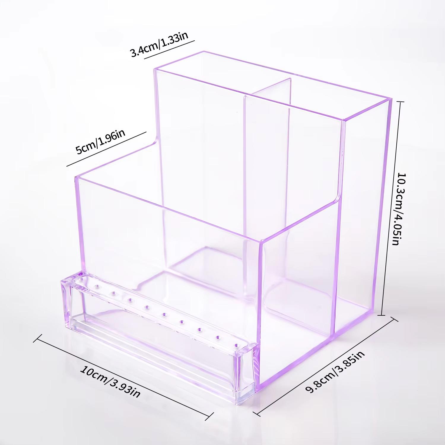 1PC Nail Drill Bits Holder Display Clear Nail Display Box Transparent Makeup Organizer Nail Manicure Tools Acrylic Nail Display рожевий
1PC Nail Drill Bits Holder Display Clear Nail Display Box Transparent Makeup Organizer Nail Manicure Tools Acrylic Nail Display рожевий