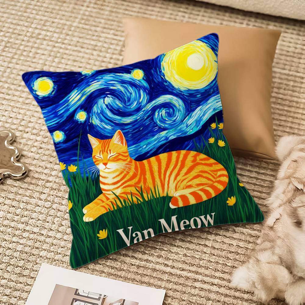 Звездный милый кот Наволочка Защита от пылевых клещей Невидимая молния Диван-кровать 12x12Inch
Звездный милый кот Наволочка Защита от пылевых клещей Невидимая молния Диван-кровать 12x12Inch