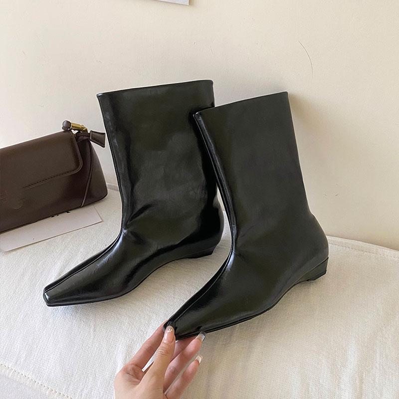 Мода Мода Женские ботильоны в западном стиле с острым носком Женские слипоны Современные короткие ботинки на обуви, увеличивающей рост 35 чёрный
Мода Мода Женские ботильоны в западном стиле с острым носком Женские слипоны Современные короткие ботинки на обуви, увеличивающей рост 35 чёрный