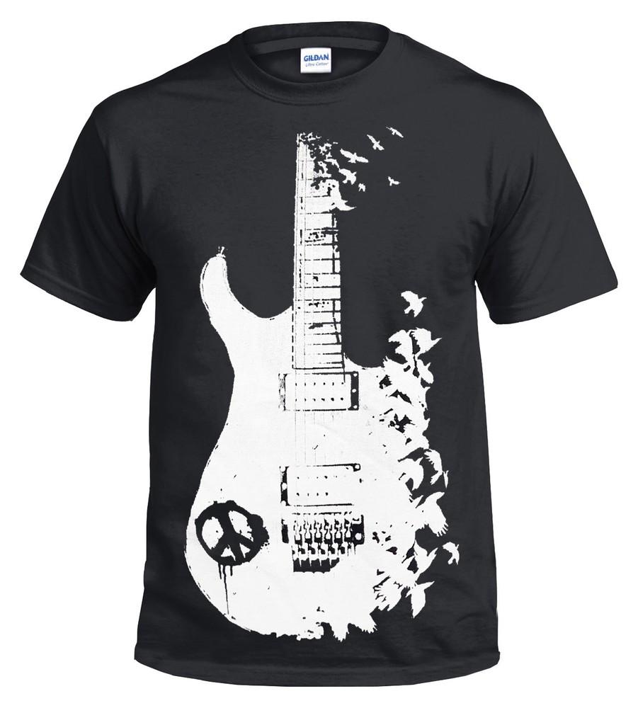 Band Guitar Black Banksy Metal Peace Music Crow Goth Tatoo Unisex T-Shirt XL
Band Guitar Black Banksy Metal Peace Music Crow Goth Tatoo Unisex T-Shirt XL
