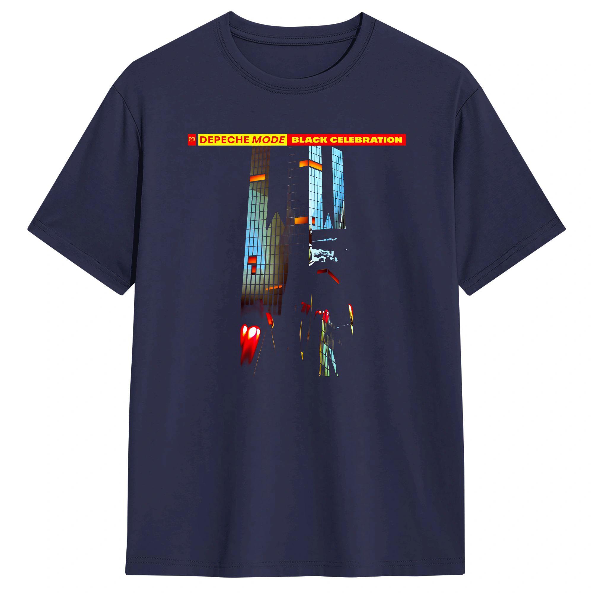 Awesome Depeche Mode Black Celebration TShirt for Men Crewneck Pure Cotton T Shirts Short Sleeve Tees Graphic Printed Clothes 4XL
Awesome Depeche Mode Black Celebration TShirt for Men Crewneck Pure Cotton T Shirts Short Sleeve Tees Graphic Printed Clothes 4XL