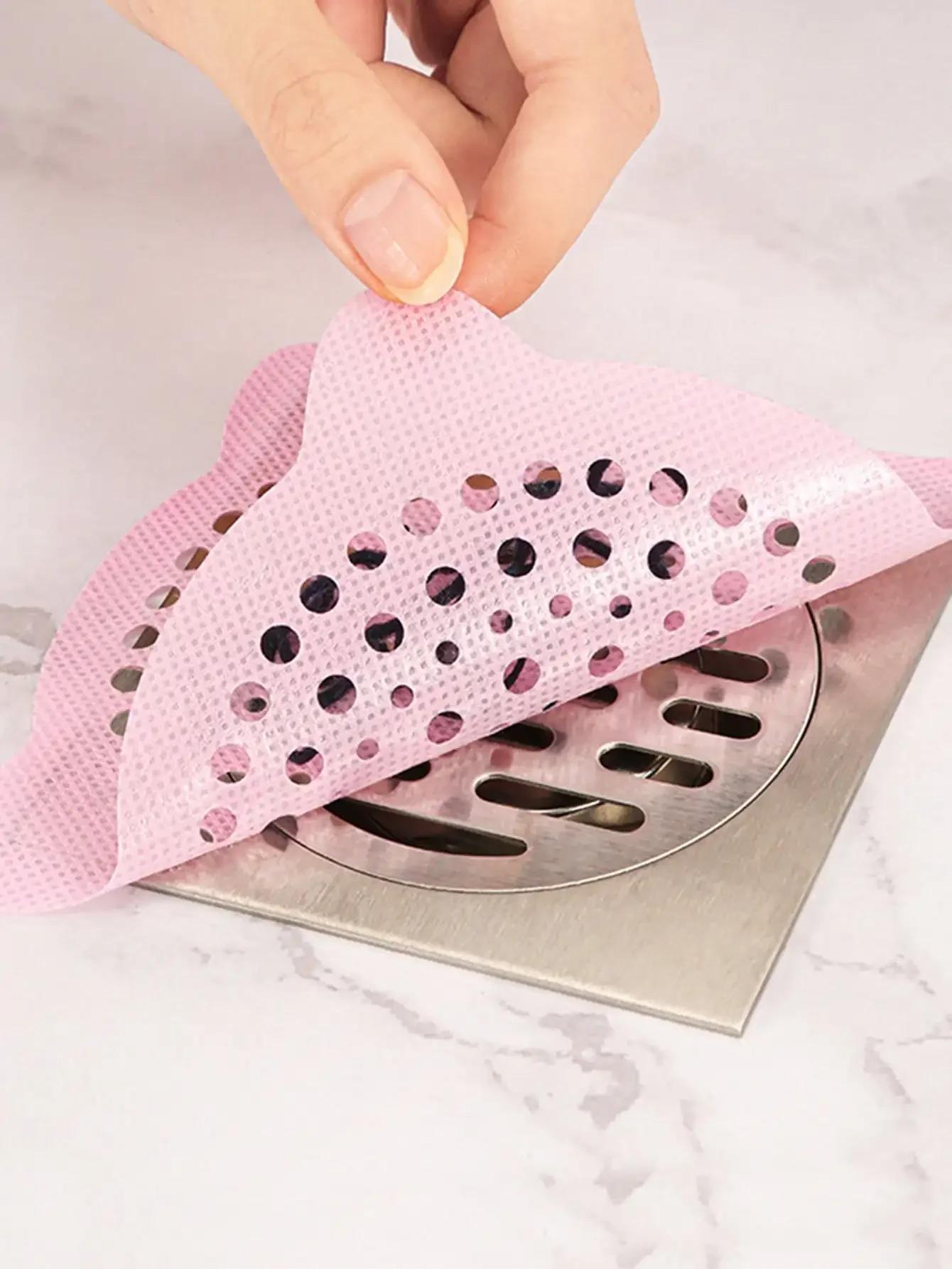 50pcs 10x10cm Disposable Floor Drain Stickers Anti-blocking Filter Floor Drain Mesh Sticker Hair Catcher Stopper Shower Drain 10x10cm рожевий
50pcs 10x10cm Disposable Floor Drain Stickers Anti-blocking Filter Floor Drain Mesh Sticker Hair Catcher Stopper Shower Drain 10x10cm рожевий