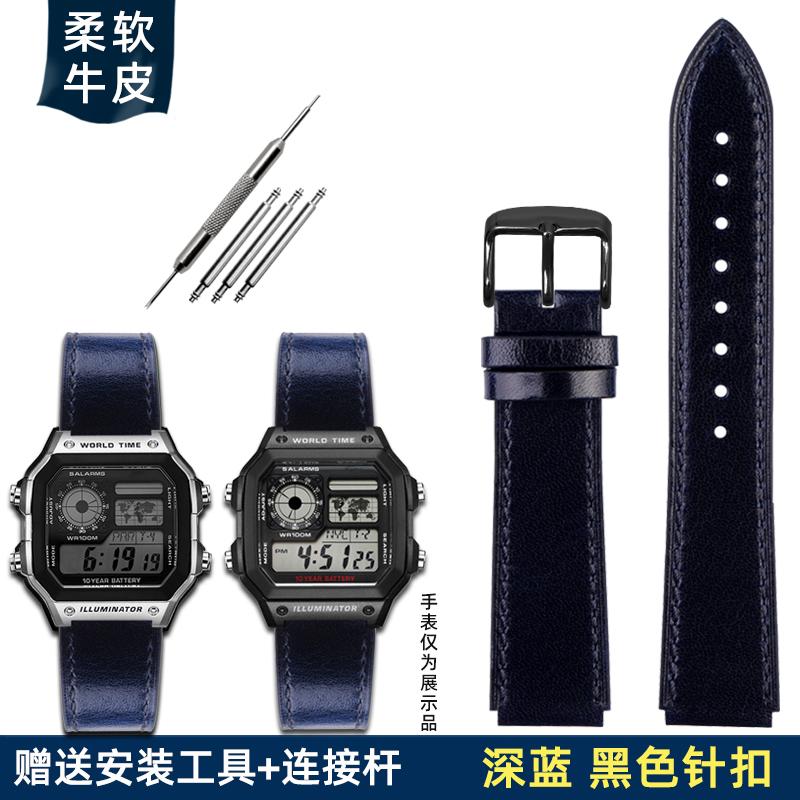 For Casio Casio Watch AE1200/1300/1000/A158W/f91w/AE-1200W A158/159/168 Modified Retro Vintage Genuine Leather Strap 18mm 18mm
For Casio Casio Watch AE1200/1300/1000/A158W/f91w/AE-1200W A158/159/168 Modified Retro Vintage Genuine Leather Strap 18mm 18mm