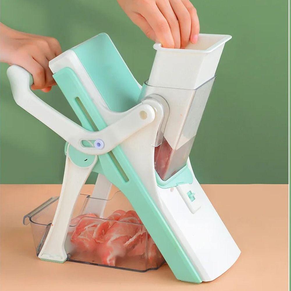 Регулируемый ручной измельчитель овощей с безопасной ручкой, лезвие для лимона, безопасная овощечистка для лука
Регулируемый ручной измельчитель овощей с безопасной ручкой, лезвие для лимона, безопасная овощечистка для лука