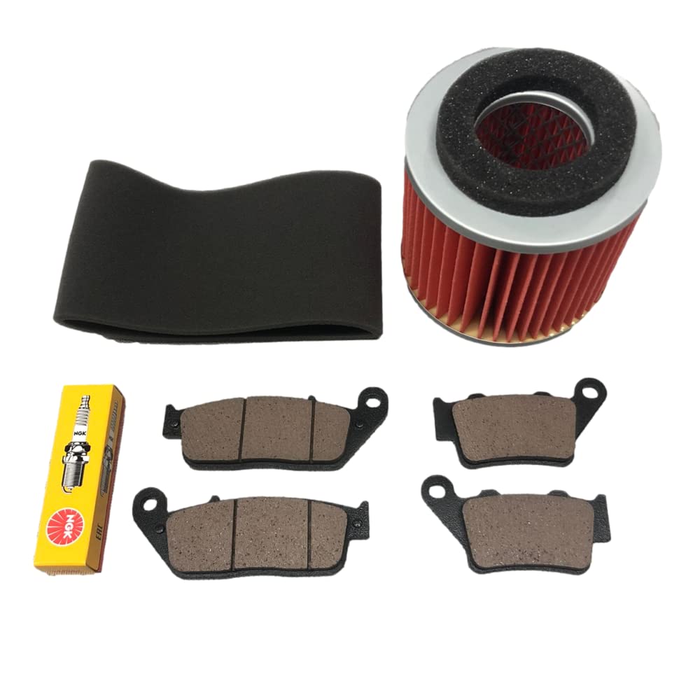 Cygnus X 125 SR SEA5J front and rear brake pads, shoes, air filter, and NGK spark plugs CR7E (A-BPK-20027Y) replacement parts set
Cygnus X 125 SR SEA5J front and rear brake pads, shoes, air filter, and NGK spark plugs CR7E (A-BPK-20027Y) replacement parts set