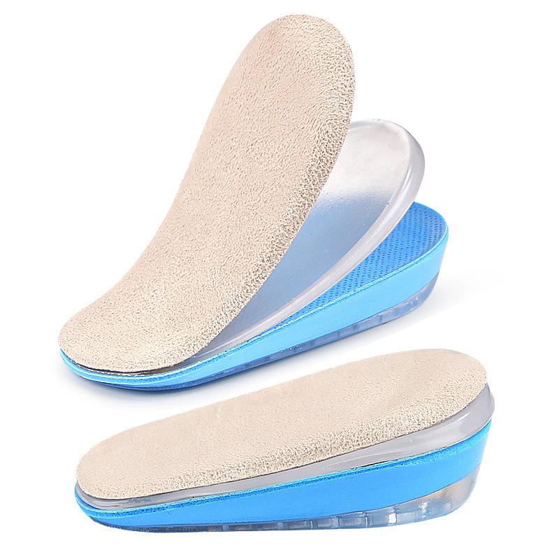 Three-layer Heightening Half-pad GEL Self-adhesive Soft Shock-absorbing Wedge-shaped Rear Pad Adjustable Heightening Leg Length Difference Heel Pad S
Three-layer Heightening Half-pad GEL Self-adhesive Soft Shock-absorbing Wedge-shaped Rear Pad Adjustable Heightening Leg Length Difference Heel Pad S