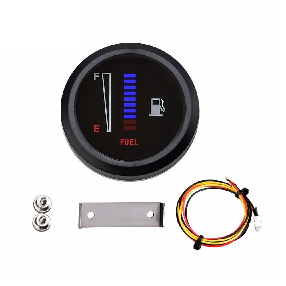 Bskivd 2 52mm Ultra Thin Car Motorcycle Fuel Level Meter Gauge Electronic 8 LED Light Fuel Gauge чёрный
Bskivd 2 52mm Ultra Thin Car Motorcycle Fuel Level Meter Gauge Electronic 8 LED Light Fuel Gauge чёрный