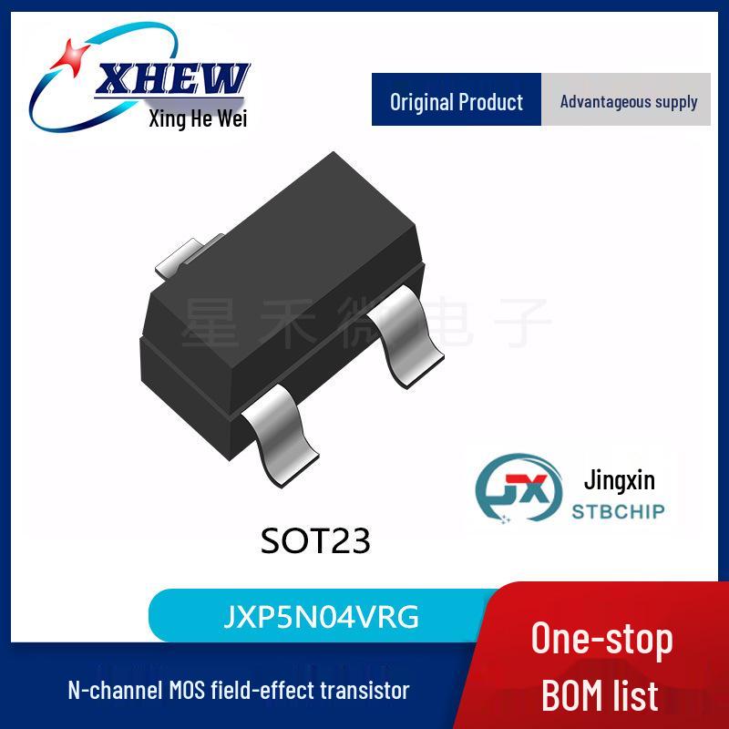 Jingxin JXP5N04VRG SOT-23 NMOSFET 40V/5A N-Channel Transistor
Jingxin JXP5N04VRG SOT-23 NMOSFET 40V/5A N-Channel Transistor