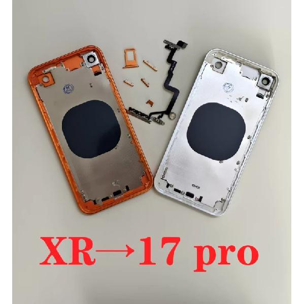 DIY Back Shell For XR Like 17 Pro Back Cover Housing For iPhone XR Retrofit 17 Pro Back Housing XR Up To DIY 17 Pro Free Gift білий
DIY Back Shell For XR Like 17 Pro Back Cover Housing For iPhone XR Retrofit 17 Pro Back Housing XR Up To DIY 17 Pro Free Gift білий