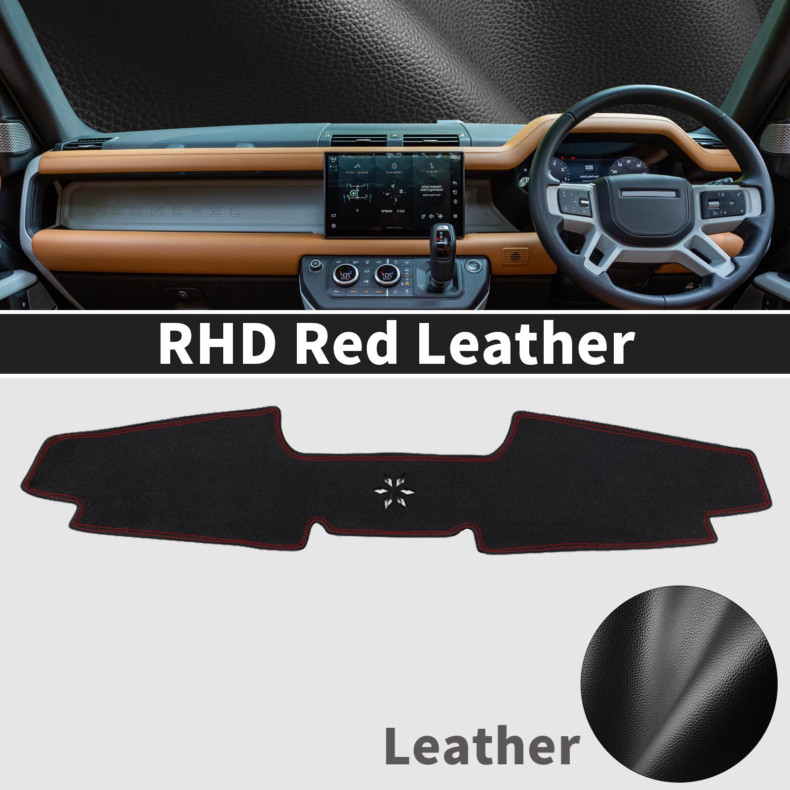 для Land Rover Defender 2024 2025 Без HUD Килимок на панель приладів Килимок на панель Прикриття панелі приладів Захисний килимок від сонця RHD Red Leather
для Land Rover Defender 2024 2025 Без HUD Килимок на панель приладів Килимок на панель Прикриття панелі приладів Захисний килимок від сонця RHD Red Leather