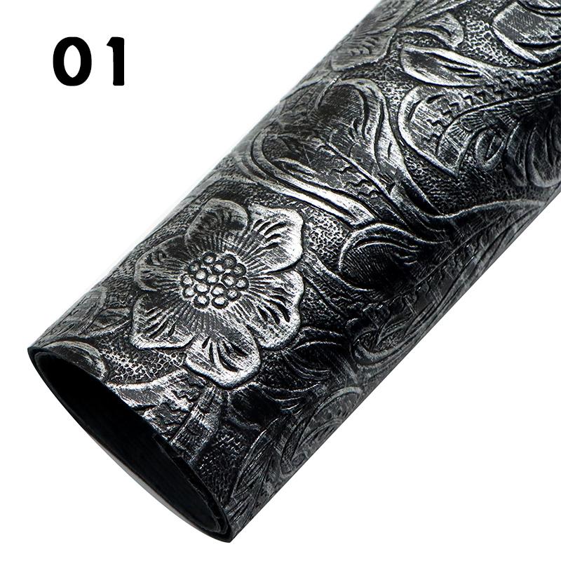 1 Pcs Metallic Color Faux Leather Sheets 50x137cm PVC Retro Flowers Pattern Synthetic Leather Fabric For DIY Handmade Material
1 Pcs Metallic Color Faux Leather Sheets 50x137cm PVC Retro Flowers Pattern Synthetic Leather Fabric For DIY Handmade Material