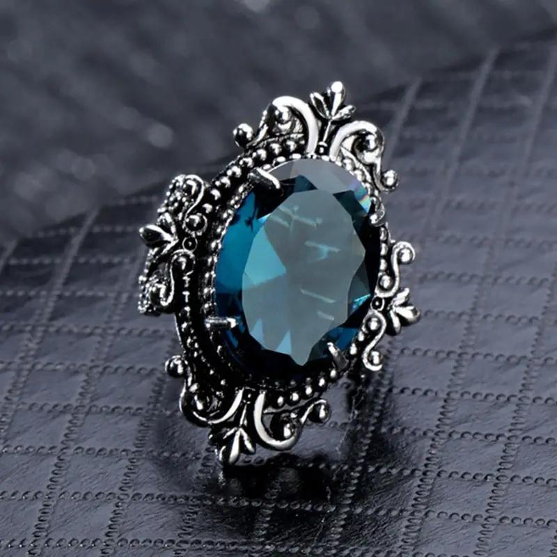 Кольца Huitan Bohemia Blue для женщин, эстетичный дизайн с выгравированным узором, необычный подарок на годовщину, этнические аксессуары для пальцев, женские украшения 9
Кольца Huitan Bohemia Blue для женщин, эстетичный дизайн с выгравированным узором, необычный подарок на годовщину, этнические аксессуары для пальцев, женские украшения 9