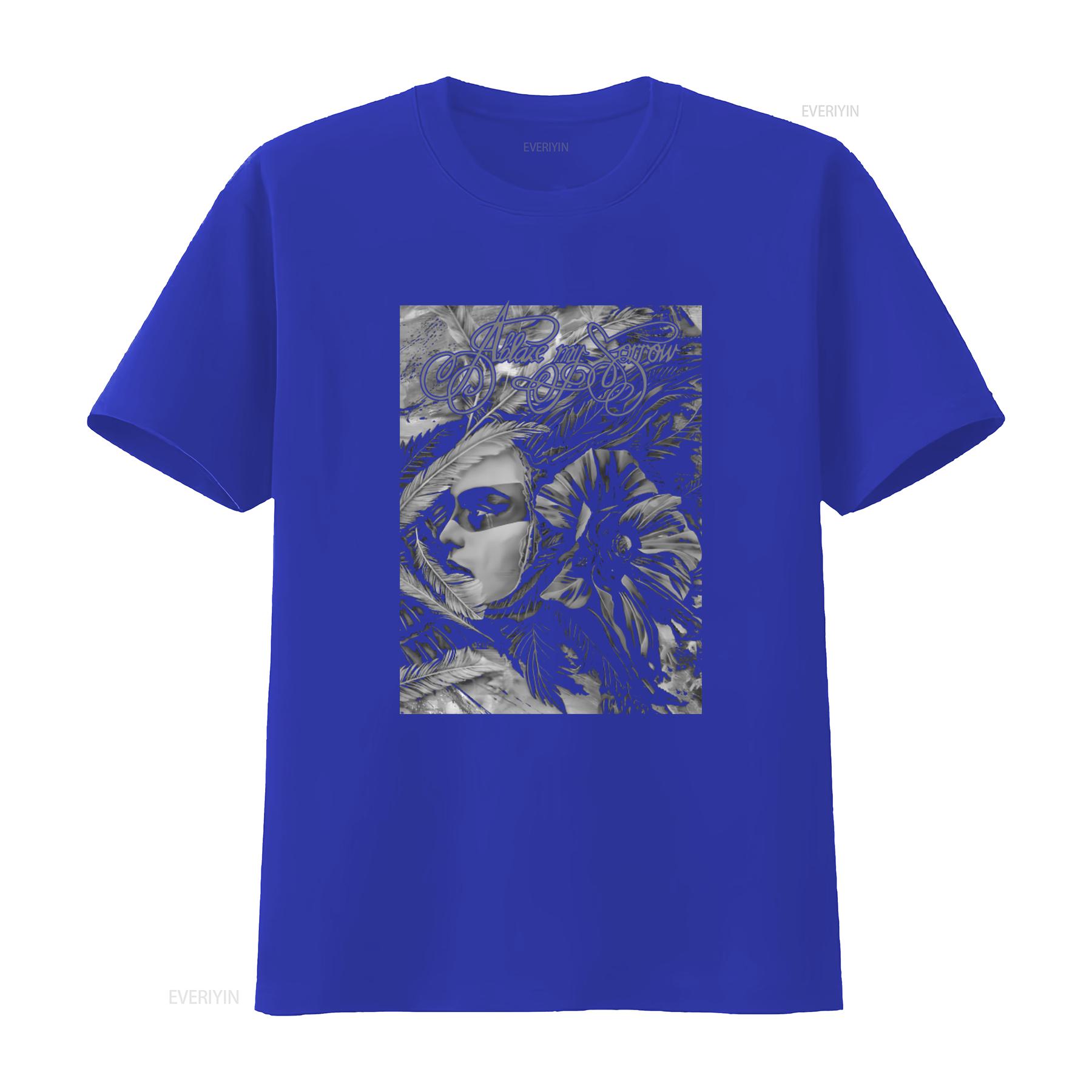 New DTG T shirt ABLAZE My SORROW If Emotions Gothic Floral Face Design vintage Washed homme Top For Everyday Wear Breathable S
New DTG T shirt ABLAZE My SORROW If Emotions Gothic Floral Face Design vintage Washed homme Top For Everyday Wear Breathable S
