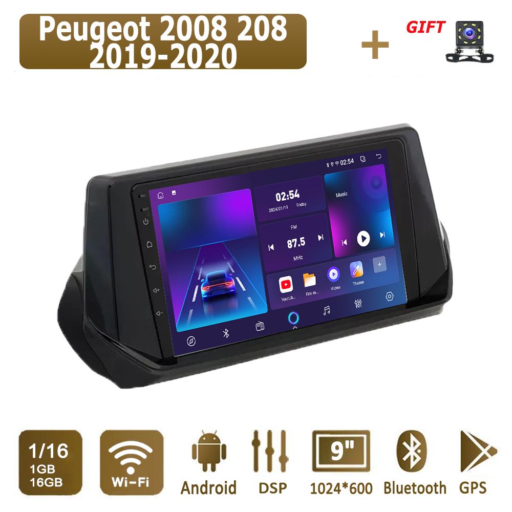 Android Car Radio For Peugeot 2008 208 2019-2020 Мультимедийный проигрыватель Головное устройство Стерео GPS Навигация BT WIFI 1+16 ГБ 1+16GB
Android Car Radio For Peugeot 2008 208 2019-2020 Мультимедийный проигрыватель Головное устройство Стерео GPS Навигация BT WIFI 1+16 ГБ 1+16GB