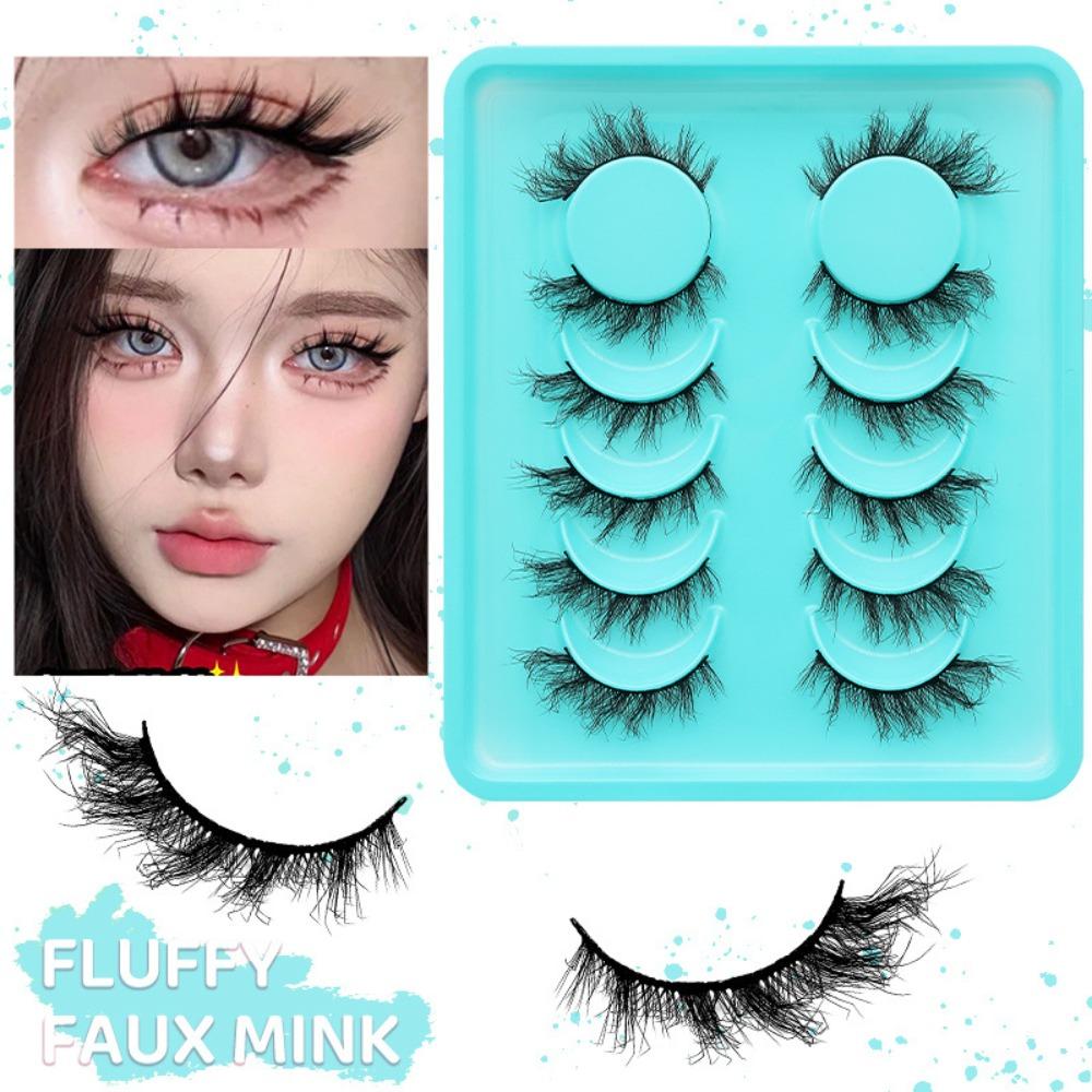 6 Pairs With Jelly Glue Strips 3D False Eyelashes DIY Fake Lashes Popular Natural Eyelashes Men Type D
6 Pairs With Jelly Glue Strips 3D False Eyelashes DIY Fake Lashes Popular Natural Eyelashes Men Type D