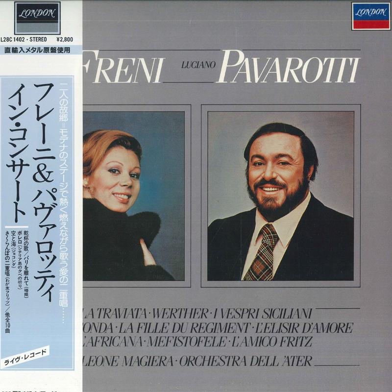 LP Record MIRELLA FRENI, LUCIANO PAVAROTTI, E - Freni Pavarotti in Concert L28C1402 LONDON 1980 Japan Obi Classical Used
LP Record MIRELLA FRENI, LUCIANO PAVAROTTI, E - Freni Pavarotti in Concert L28C1402 LONDON 1980 Japan Obi Classical Used