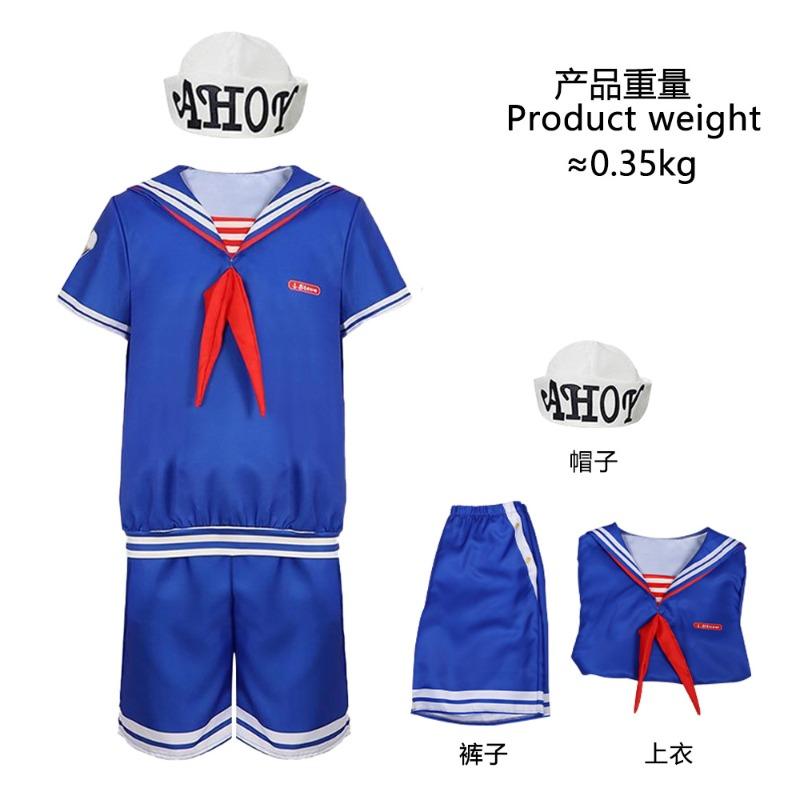 Cosplay Navy sailor suit children s film and television tide brand party performance set 140cm (Children)
Cosplay Navy sailor suit children s film and television tide brand party performance set 140cm (Children)