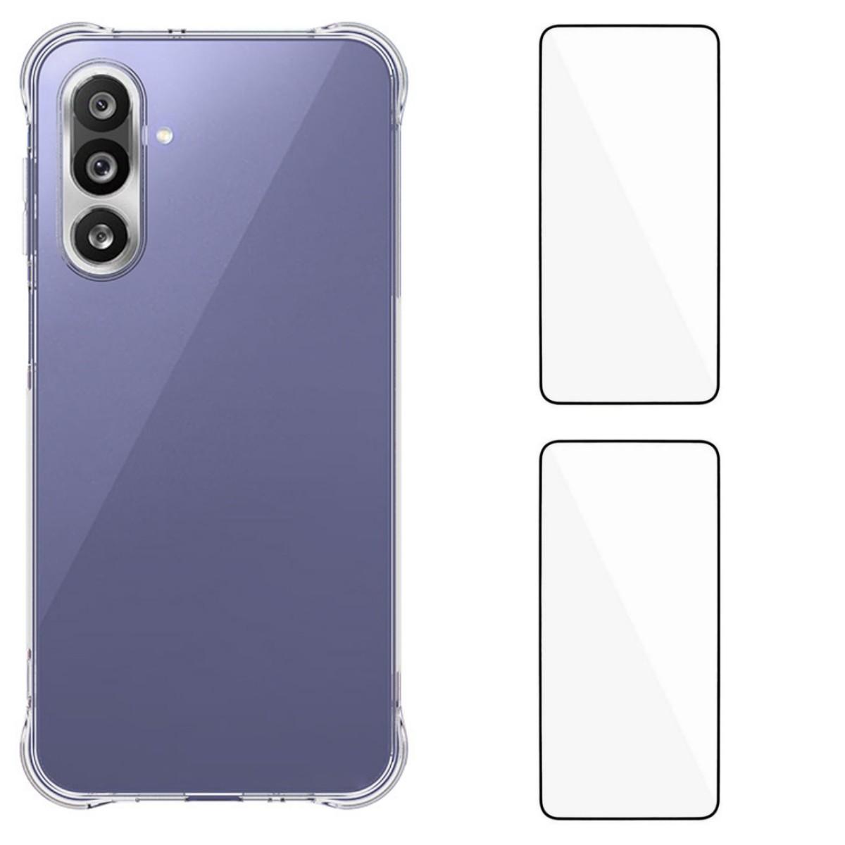 Для Samsung Galaxy M36 5G ТПУ чехол WANLONFENG WL2 Серия 2.0мм Чехол для телефона с 2 шт. Защитные стекла Transparent
Для Samsung Galaxy M36 5G ТПУ чехол WANLONFENG WL2 Серия 2.0мм Чехол для телефона с 2 шт. Защитные стекла Transparent