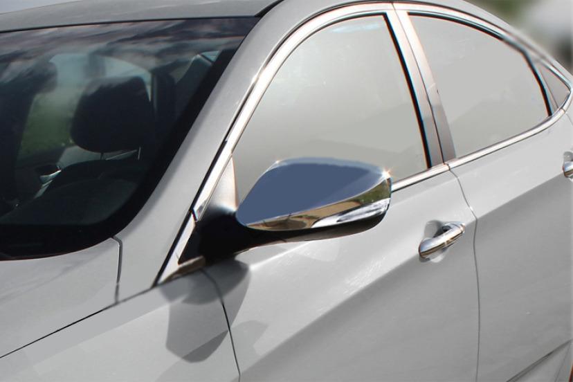 Mirror caps without repeater (2 pcs, stainless steel) for Hyundai Elantra (MD/UD) 2011-2015
Mirror caps without repeater (2 pcs, stainless steel) for Hyundai Elantra (MD/UD) 2011-2015