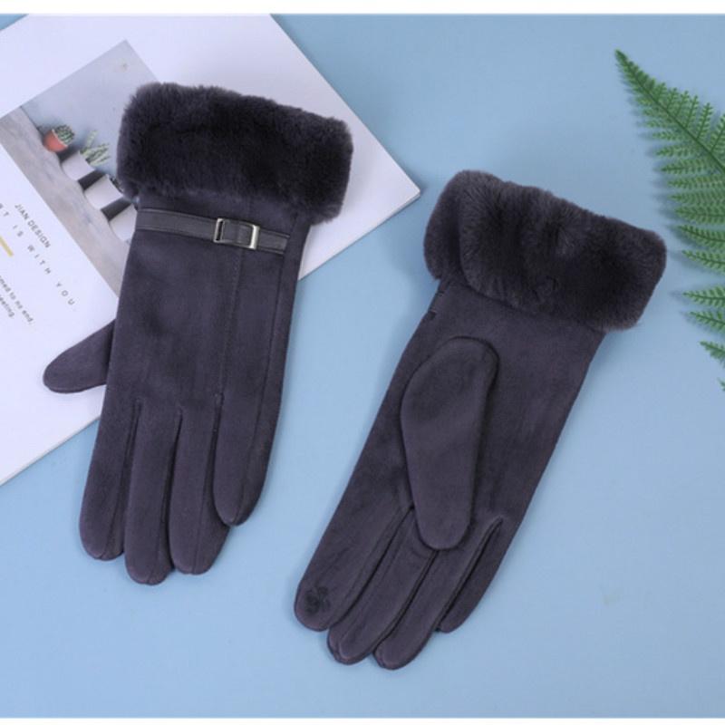 Женские осенние и зимние теплые перчатки плюс бархатные толстые замшевые перчатки для езды на велосипеде на открытом воздухе с сенсорным экраном серый
Женские осенние и зимние теплые перчатки плюс бархатные толстые замшевые перчатки для езды на велосипеде на открытом воздухе с сенсорным экраном серый