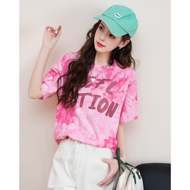 Women s French Box Letter Tie-Dye Short-Sleeved T-Shirt EUR 39
Women s French Box Letter Tie-Dye Short-Sleeved T-Shirt EUR 39