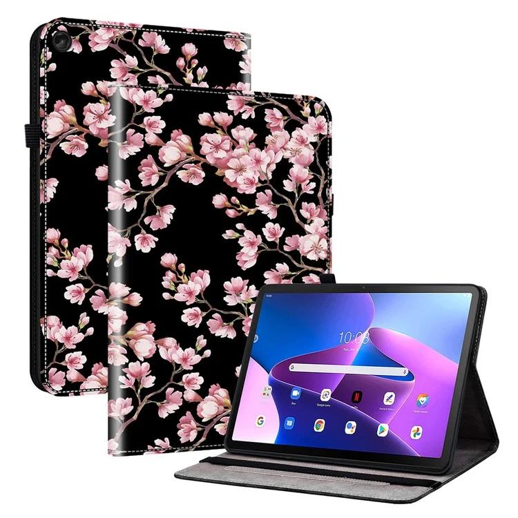 For Lenovo Tab M10 (Gen 3) Stand Case Pattern Print PU Leather Tablet Cover - Plum Blossom
For Lenovo Tab M10 (Gen 3) Stand Case Pattern Print PU Leather Tablet Cover - Plum Blossom