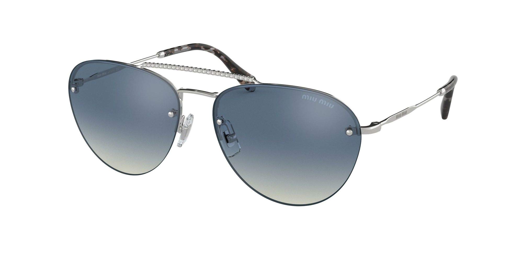 Сонцезахисні окуляри Miu Miu MIUMIU MU54US 1BC3A0 59 розмір Societe Boston Miumiu синій демісезонний черепаховий черепаховий кристал ретро градієнтні лінзи жіночі срібний
Сонцезахисні окуляри Miu Miu MIUMIU MU54US 1BC3A0 59 розмір Societe Boston Miumiu синій демісезонний черепаховий черепаховий кристал ретро градієнтні лінзи жіночі срібний