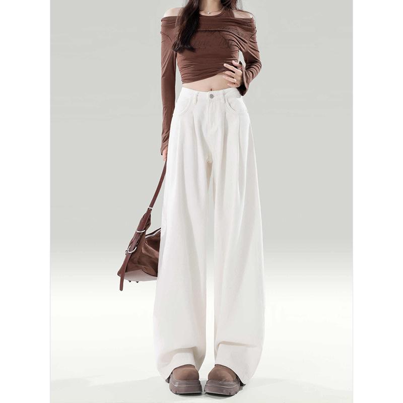 Ностальгические плиссированные джинсы широкого кроя для женщин - тренд осени/зимы 2024 XS
Ностальгические плиссированные джинсы широкого кроя для женщин - тренд осени/зимы 2024 XS