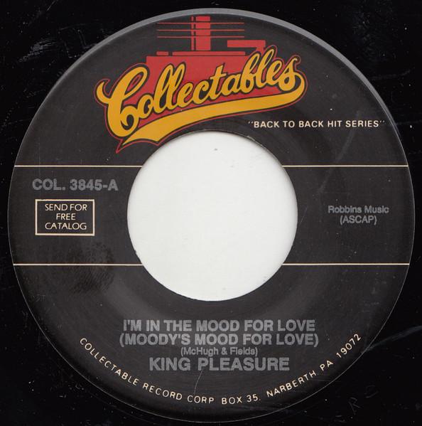 7-дюймовая пластинка KING PLEASURE - I m In The Mood For Love (Moody s M COL3845 Коллекционные вещи США Джаз Б/У
7-дюймовая пластинка KING PLEASURE - I m In The Mood For Love (Moody s M COL3845 Коллекционные вещи США Джаз Б/У