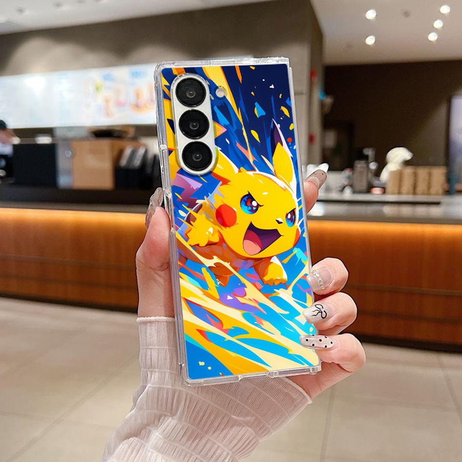 Transparent Soft Phone Cover Case for Samsung Galaxy Z Fold 7 6 5 4 3 ZFold4 ZFold5 ZFold3 ZFold6 ZFold7 Cute Pokemon Pikachu Galaxy Z Fold5
Transparent Soft Phone Cover Case for Samsung Galaxy Z Fold 7 6 5 4 3 ZFold4 ZFold5 ZFold3 ZFold6 ZFold7 Cute Pokemon Pikachu Galaxy Z Fold5