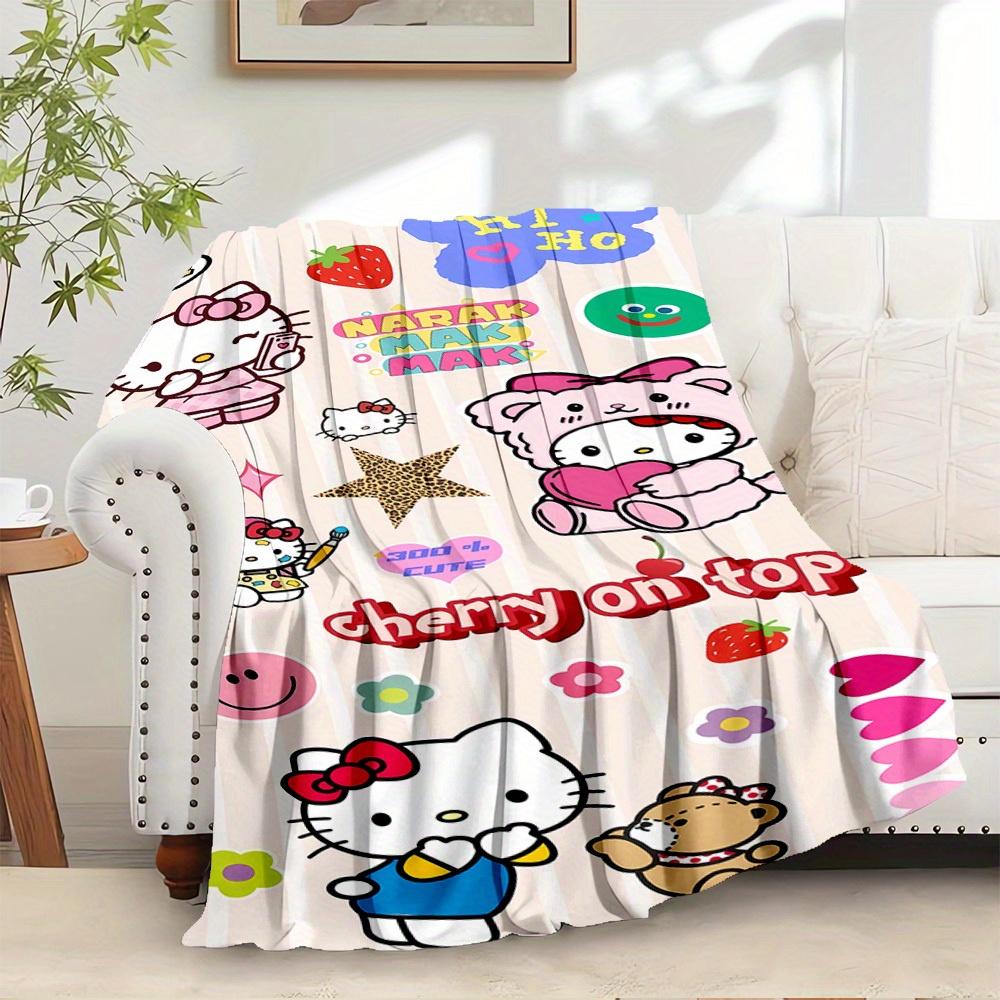 1pc Hello Kitty Flannel Blanket for Home Decor, Seasonal Universal Comfortable, Machine Washable, Suitable for All Ages, Suitable for All Fa 130x150cm
1pc Hello Kitty Flannel Blanket for Home Decor, Seasonal Universal Comfortable, Machine Washable, Suitable for All Ages, Suitable for All Fa 130x150cm