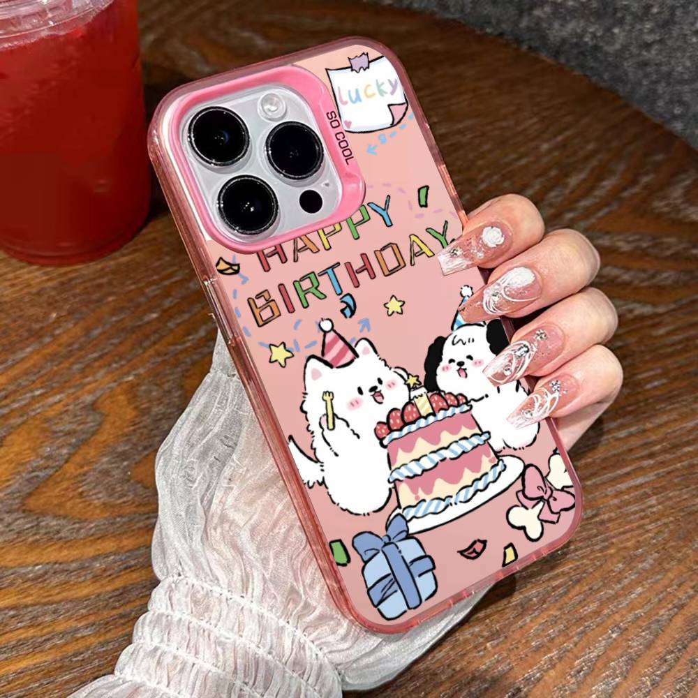 Cute Happy Birthday Phone Case For iPhone 17,16,15,14,13,12,11,Mini,Pro,E,SE4,XS,MAX Pink Candy Matte Cover iPhone13PRO
Cute Happy Birthday Phone Case For iPhone 17,16,15,14,13,12,11,Mini,Pro,E,SE4,XS,MAX Pink Candy Matte Cover iPhone13PRO