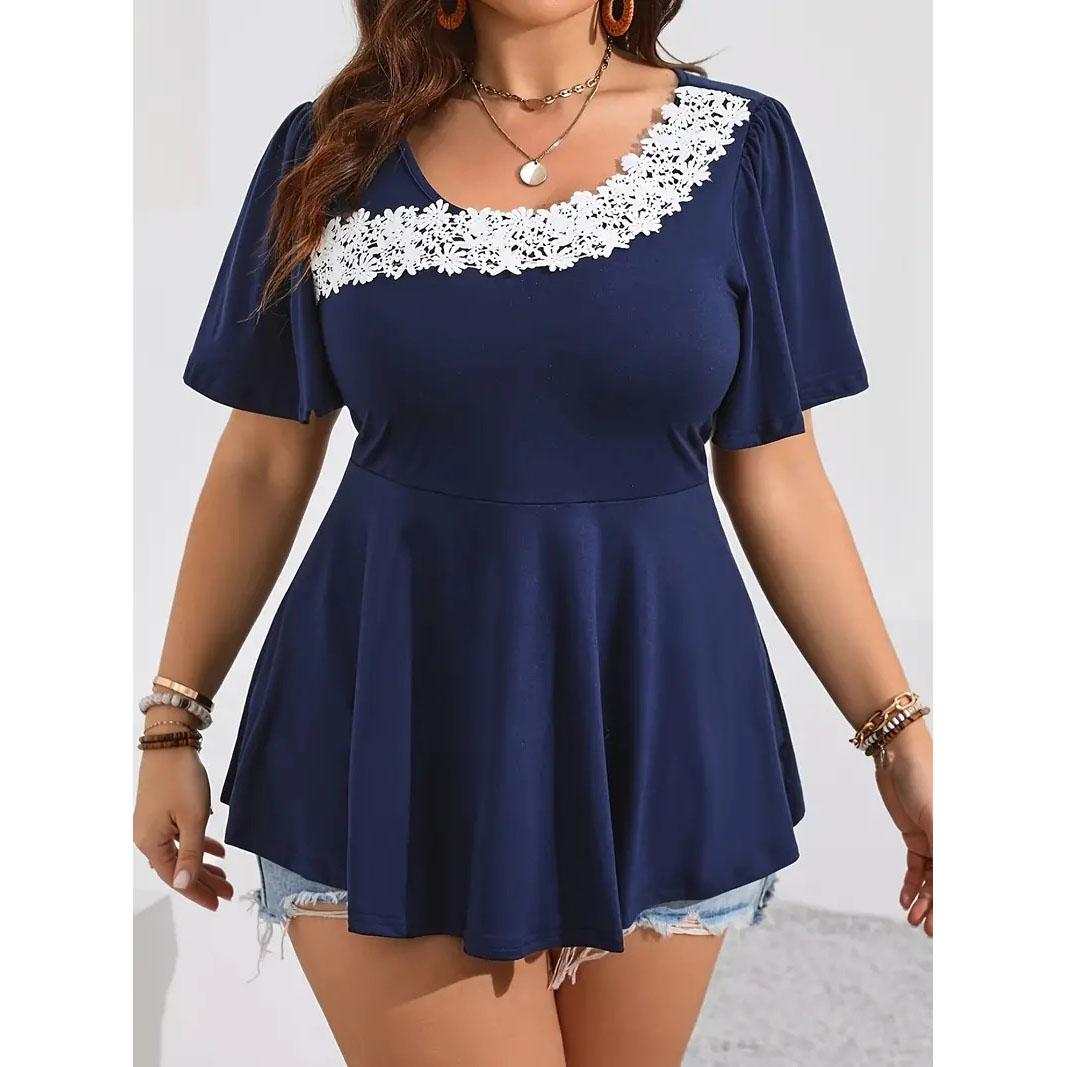 Рубашка большого размера в европейском и американском стиле для женщин, повседневная, симпатичная, однотонная, с оборками на шее, изогнутая, топы L синий
Рубашка большого размера в европейском и американском стиле для женщин, повседневная, симпатичная, однотонная, с оборками на шее, изогнутая, топы L синий