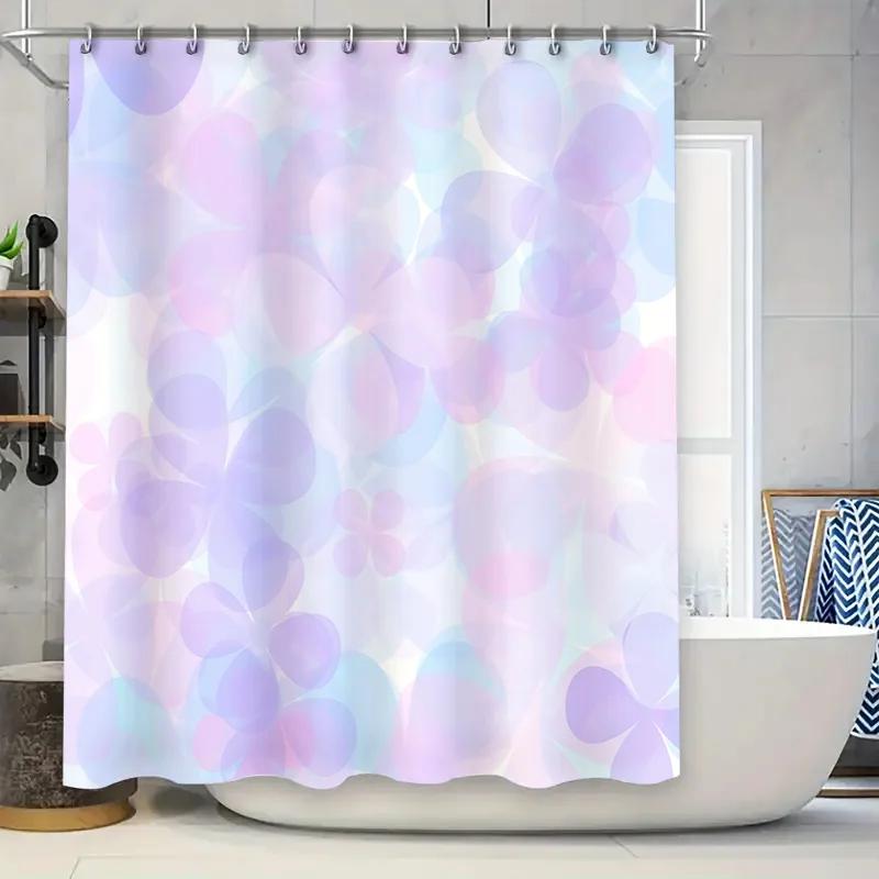 Floral Pattern Shower Curtain For Bathroom Decor Soft Pastel Colors Waterproof And Durable Easy To Clean And Maintain W60H190(CM)-1 Pcs
Floral Pattern Shower Curtain For Bathroom Decor Soft Pastel Colors Waterproof And Durable Easy To Clean And Maintain W60H190(CM)-1 Pcs