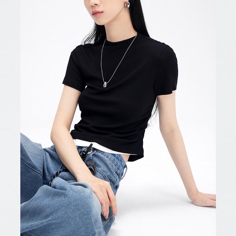 Tatu Women s Contrast Trim Knit T-shirt XL
Tatu Women s Contrast Trim Knit T-shirt XL