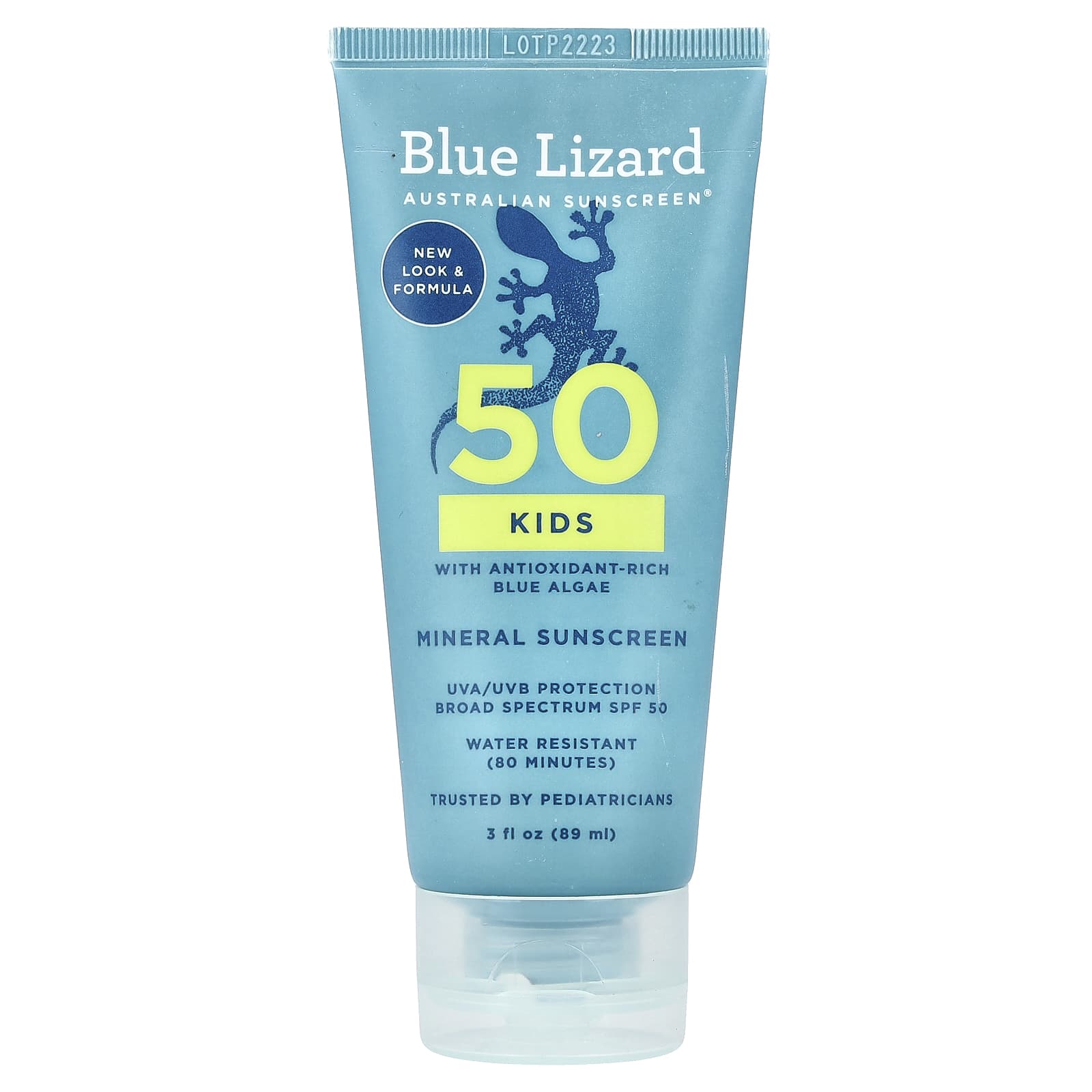 Blue Lizard Australian Sunscreen, Children s Mineral Sunscreen, SPF 50, 89 ml (3 fl oz)
Blue Lizard Australian Sunscreen, Children s Mineral Sunscreen, SPF 50, 89 ml (3 fl oz)