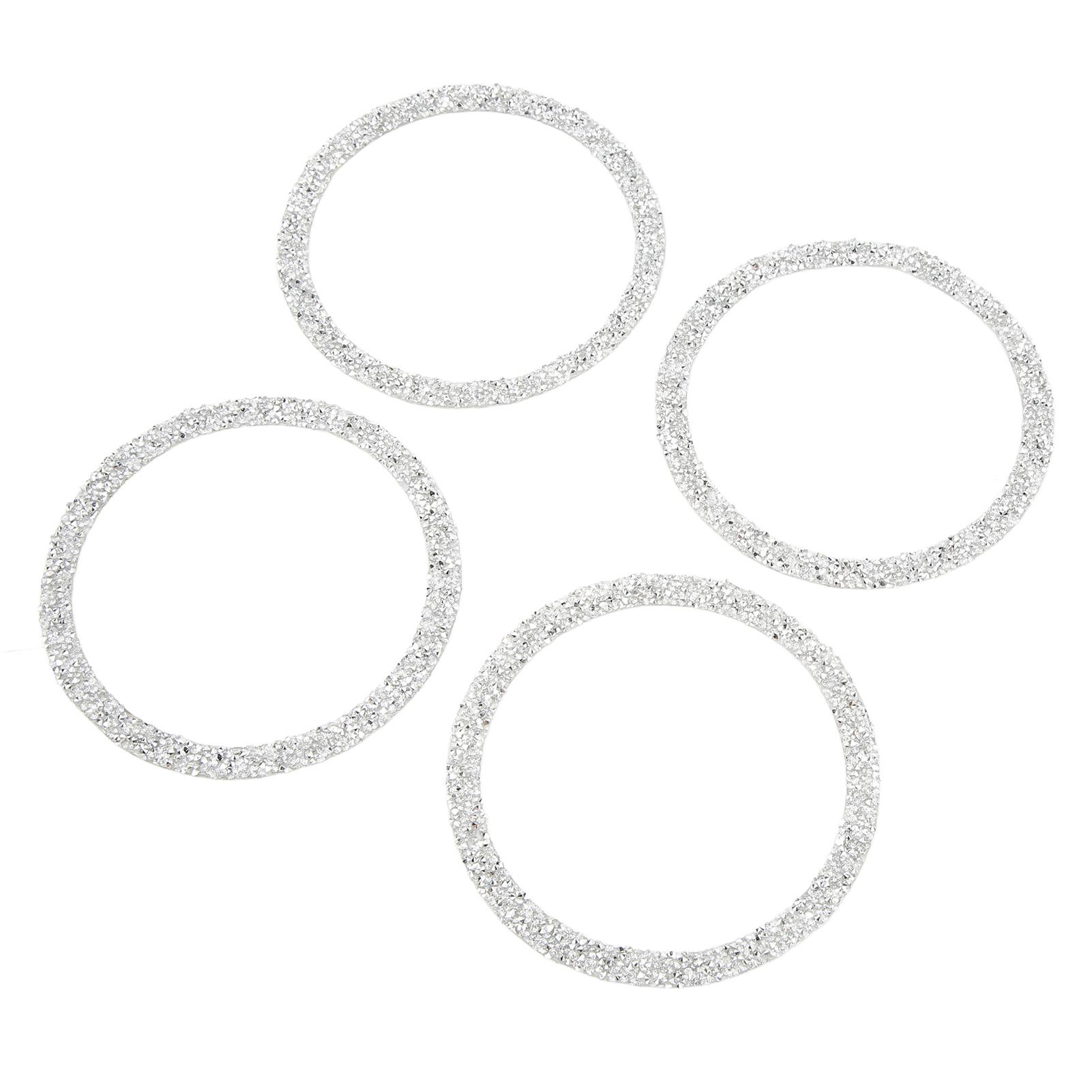 4 шт. Блестящие накладки на динамики автомобиля, Отражающие кольца для отделки динамиков двери автомобиля, Аксессуары для интерьера
4 шт. Блестящие накладки на динамики автомобиля, Отражающие кольца для отделки динамиков двери автомобиля, Аксессуары для интерьера