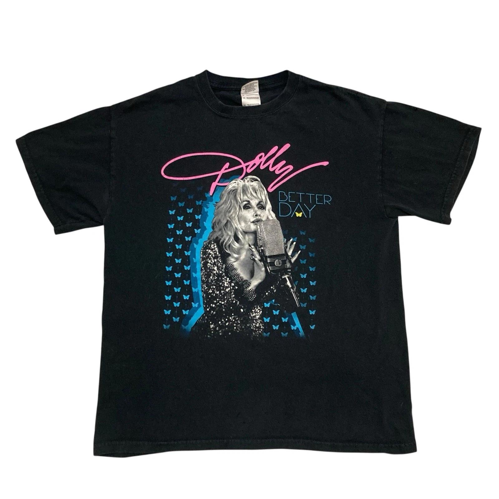 Dolly Parton Better Day World Tour Concert Dates Black T-shirt M Double Sided 2XL
Dolly Parton Better Day World Tour Concert Dates Black T-shirt M Double Sided 2XL