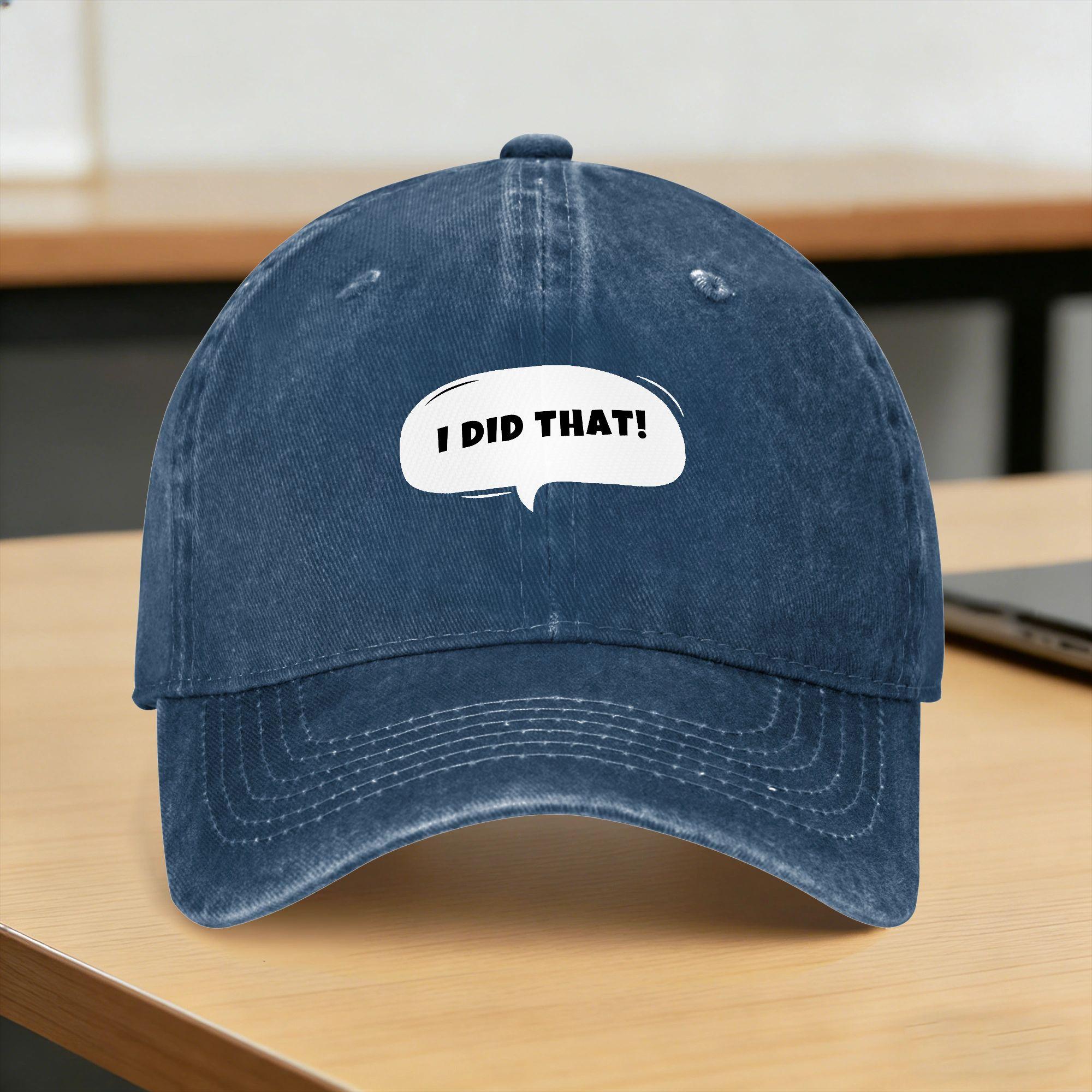 Washed Baseball Cap I Did That Summer Hip Hop Hats For Unisex Women Fashion Outdoor Sport Sun Baseball Caps One Size
Washed Baseball Cap I Did That Summer Hip Hop Hats For Unisex Women Fashion Outdoor Sport Sun Baseball Caps One Size