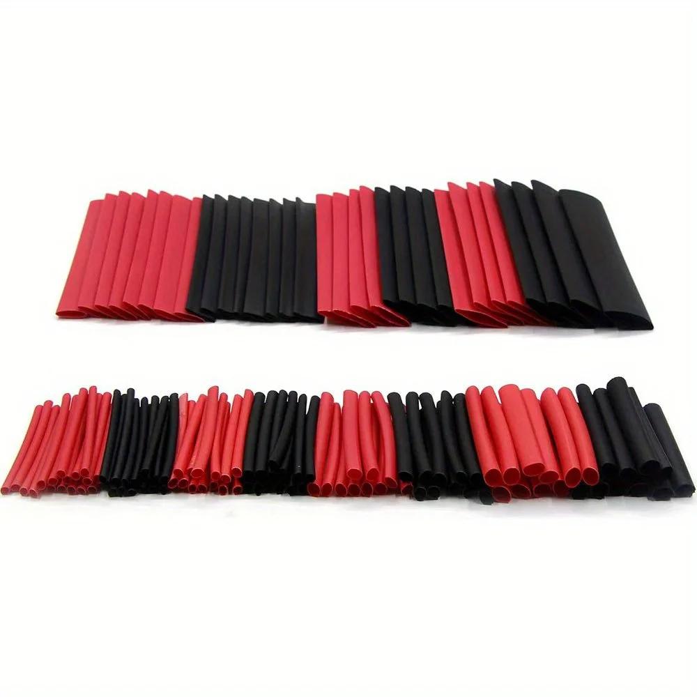 127 black and red heat shrink tubing 2:1 classification polyolefin tubing automotive cable conduit winding kit
127 black and red heat shrink tubing 2:1 classification polyolefin tubing automotive cable conduit winding kit