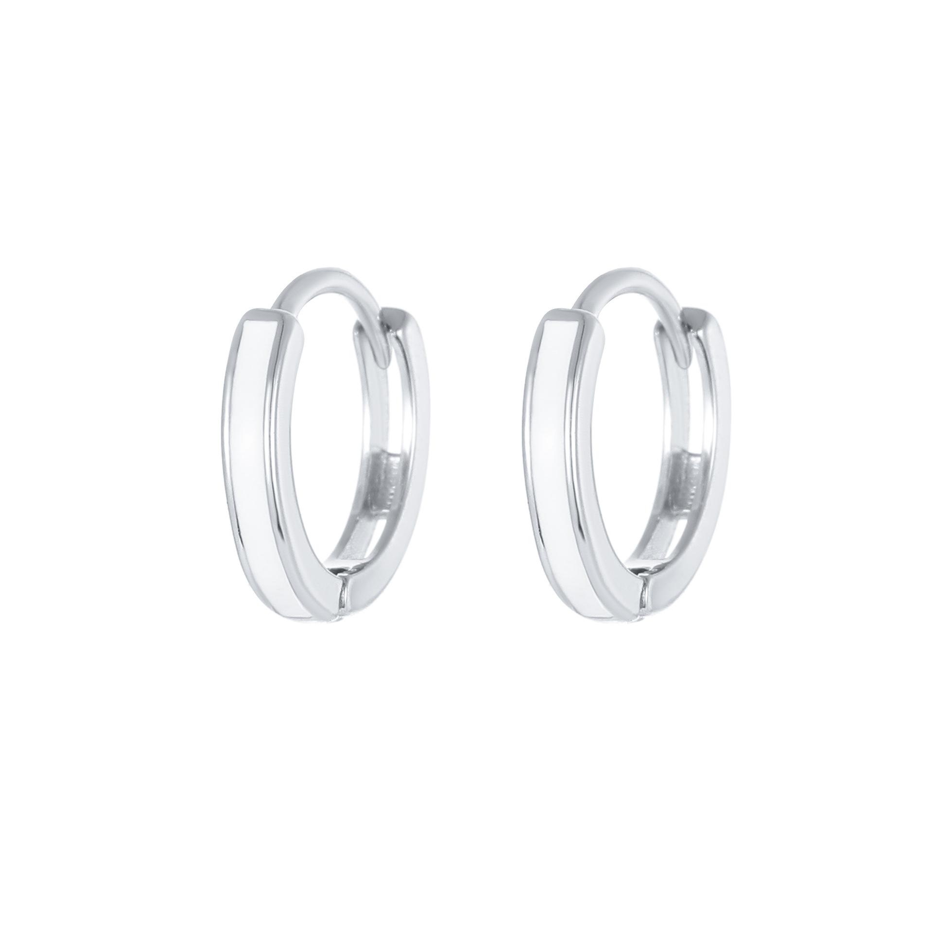 925 Sterling Silver Enamel Hoop Earrings, 18K Gold Plated White Enamel Huggie Hoop Earrings, S925 Silver Jewelry Gift for Women срібний
925 Sterling Silver Enamel Hoop Earrings, 18K Gold Plated White Enamel Huggie Hoop Earrings, S925 Silver Jewelry Gift for Women срібний