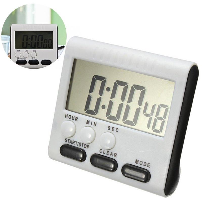 Mayitr LCD Цифровой Короткий таймер Кухня Кулинария Таймер Отсчитывают вверх тревоги часы
Mayitr LCD Цифровой Короткий таймер Кухня Кулинария Таймер Отсчитывают вверх тревоги часы