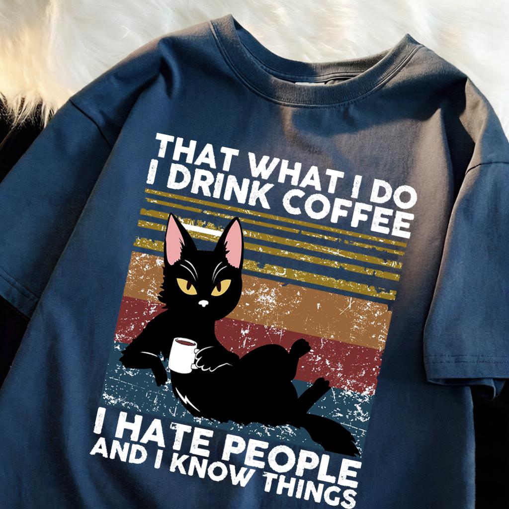 I Drink Coffee I Hate People Design Unisex T-Shirts Fashion Short Sleeve All-Match Cotton Soft Tee Summer Unisex Loose Clothing 4XL
I Drink Coffee I Hate People Design Unisex T-Shirts Fashion Short Sleeve All-Match Cotton Soft Tee Summer Unisex Loose Clothing 4XL