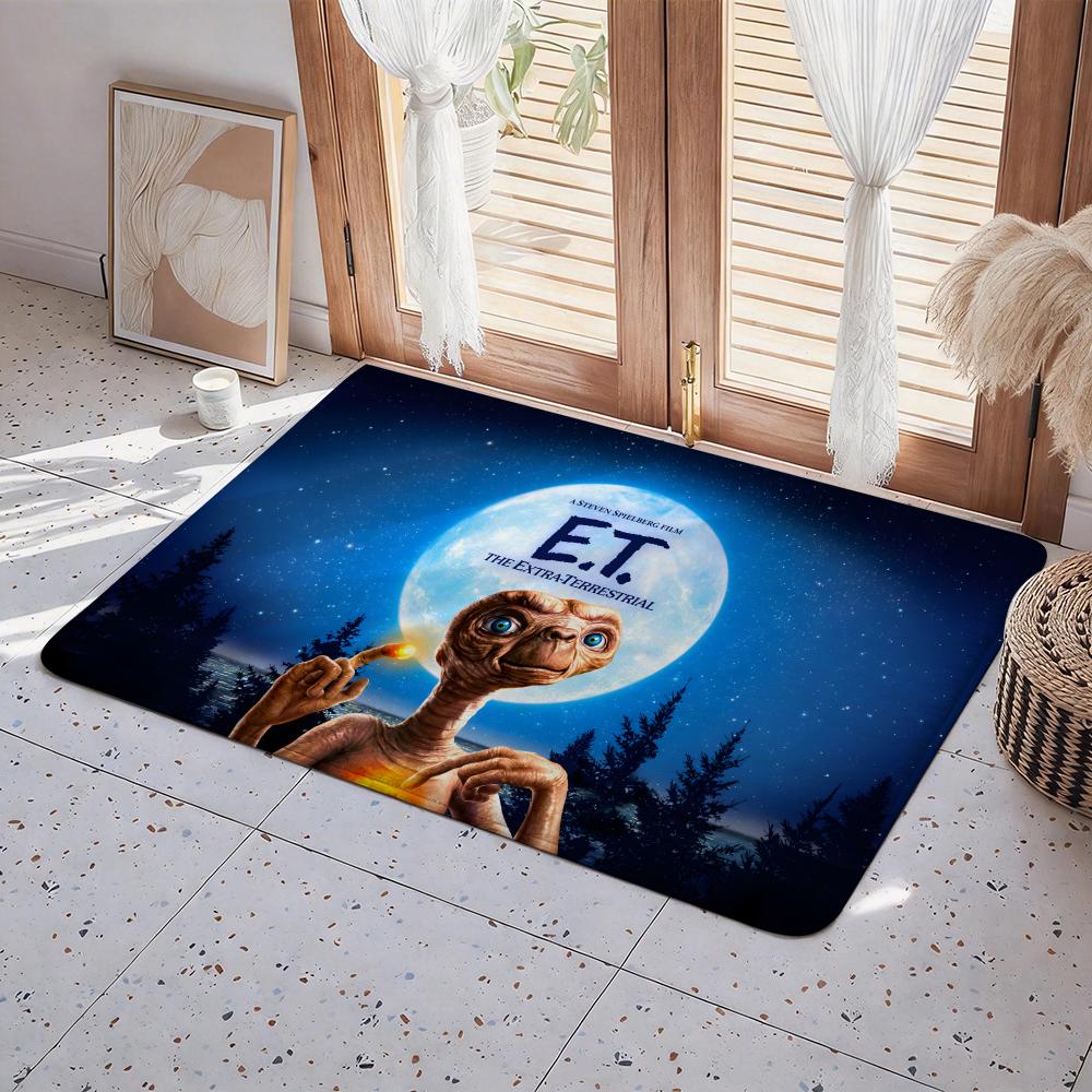E.T. the Extra Terrestrial Movie Floor Mat Eco Flannel Doormat Non Slip Odorless Indoor Floor Rug Soft Short Plush Home Mat 50x80cm
E.T. the Extra Terrestrial Movie Floor Mat Eco Flannel Doormat Non Slip Odorless Indoor Floor Rug Soft Short Plush Home Mat 50x80cm