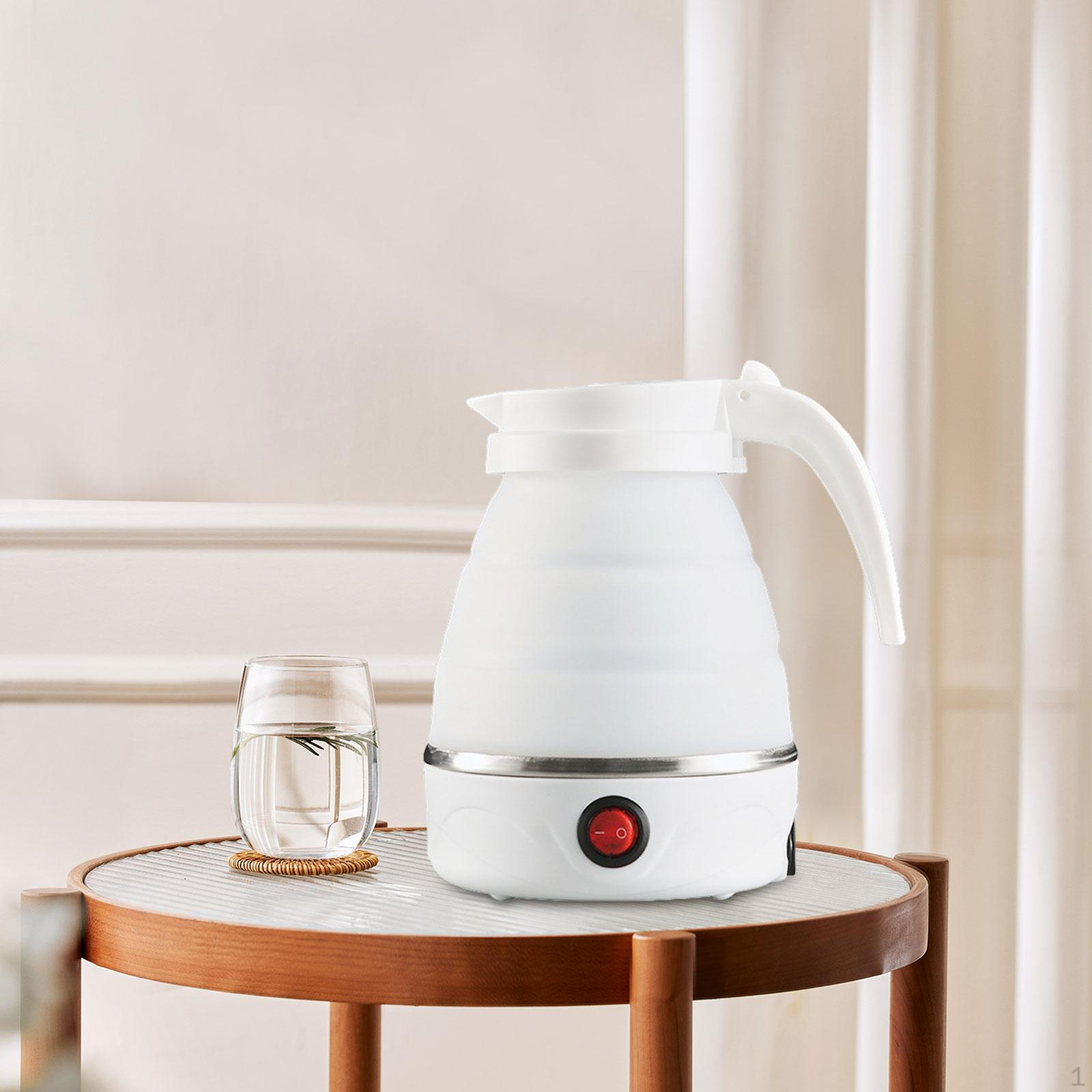 Travel Folding Electric Kettle Fast Boiling Camping 600ml Tea Maker White білий
Travel Folding Electric Kettle Fast Boiling Camping 600ml Tea Maker White білий