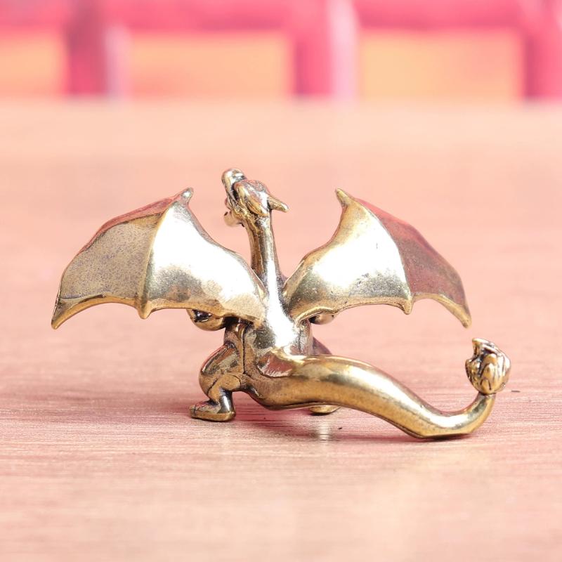 Brass Dragon, Fire-Breathing Dragon, Pterosaur, Vintage Item, Home Decoration
Brass Dragon, Fire-Breathing Dragon, Pterosaur, Vintage Item, Home Decoration