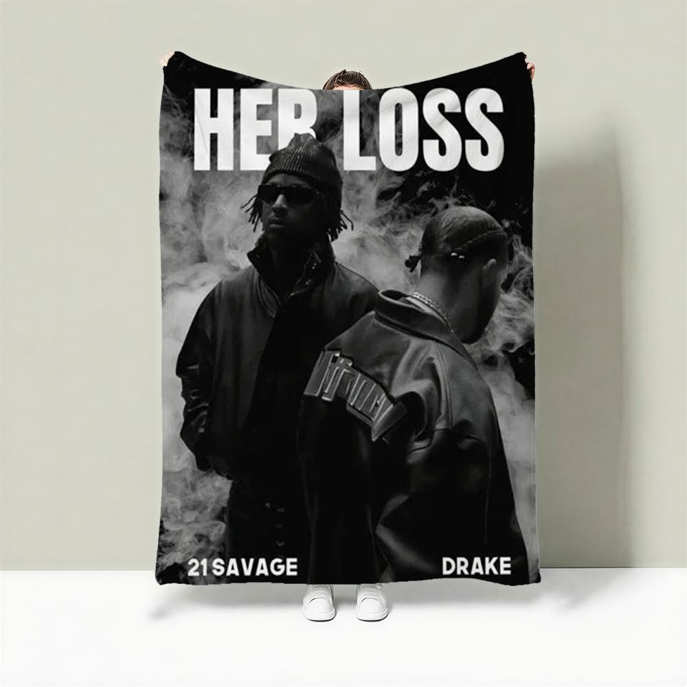 Rapper 2-21 Savage Throw Lightweight 240g Flannel Blanket Soft Skin-friendly for Summer Cooling 75cmx90cm
Rapper 2-21 Savage Throw Lightweight 240g Flannel Blanket Soft Skin-friendly for Summer Cooling 75cmx90cm