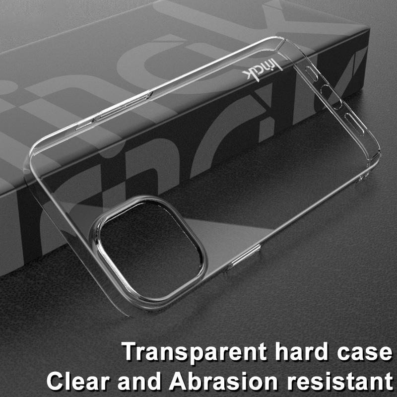 IMAK Air II Pro Crystal Clear Phone Case for iPhone 14 Plus Anti-Fall Shockproof Cover Hard PC Protective Case A
IMAK Air II Pro Crystal Clear Phone Case for iPhone 14 Plus Anti-Fall Shockproof Cover Hard PC Protective Case A