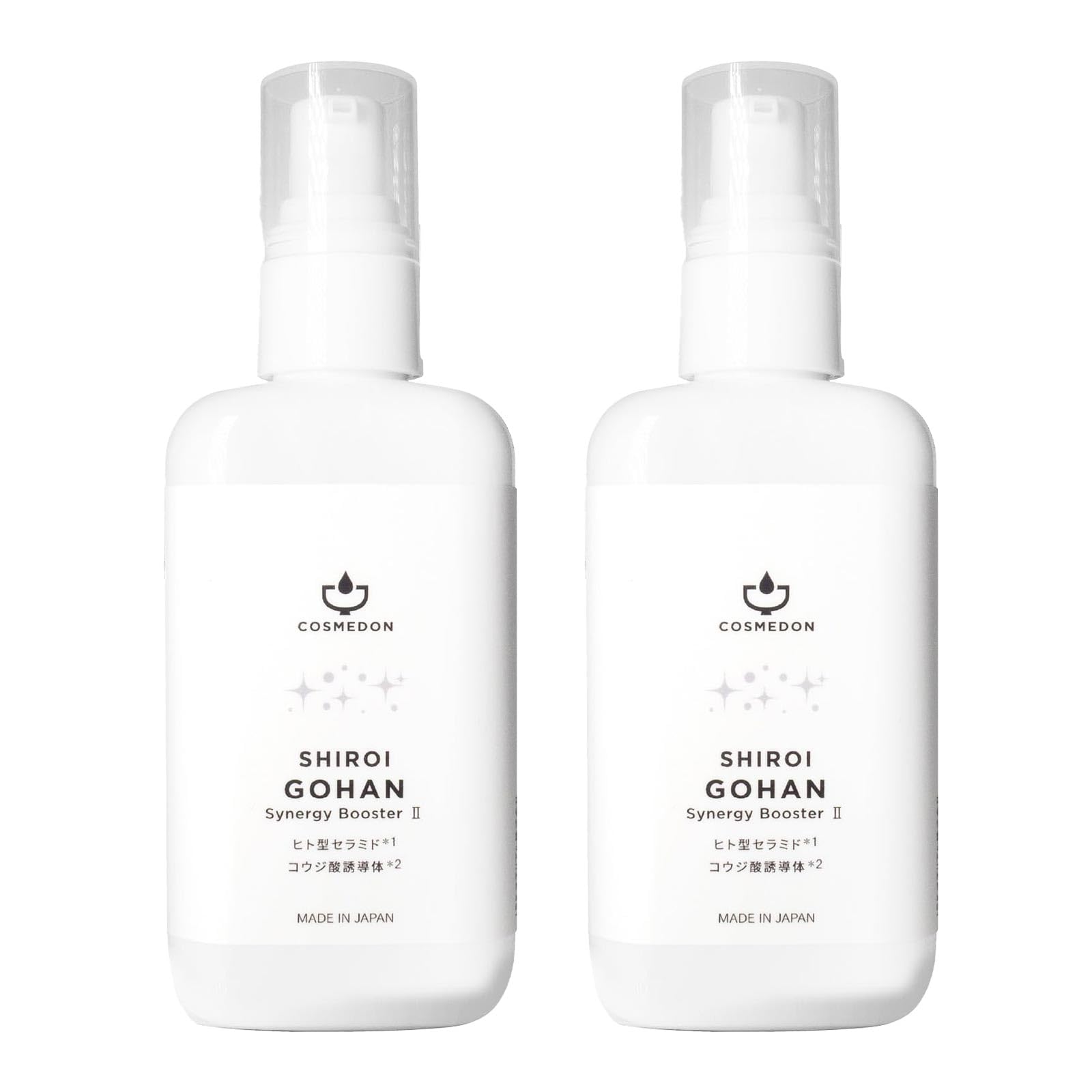 Kojic Acid Derivative All-in-One Cream: Cosmedon Shiroigohan Synergy Booster 2 Moisturizing Cream with Ceramide and Hyaluronic Acid. Made in Japan
Kojic Acid Derivative All-in-One Cream: Cosmedon Shiroigohan Synergy Booster 2 Moisturizing Cream with Ceramide and Hyaluronic Acid. Made in Japan