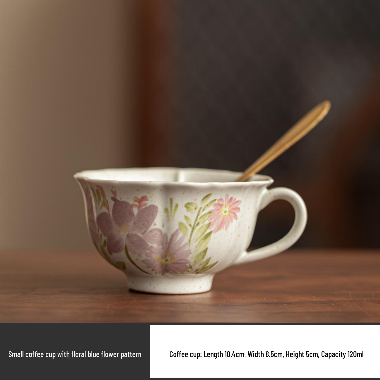 Exquisite Floral Ceramic Coffee Cup & Saucer Set with Spoon – Perfect for Women s Office & Home Afternoon Tea 100ml
Exquisite Floral Ceramic Coffee Cup & Saucer Set with Spoon – Perfect for Women s Office & Home Afternoon Tea 100ml